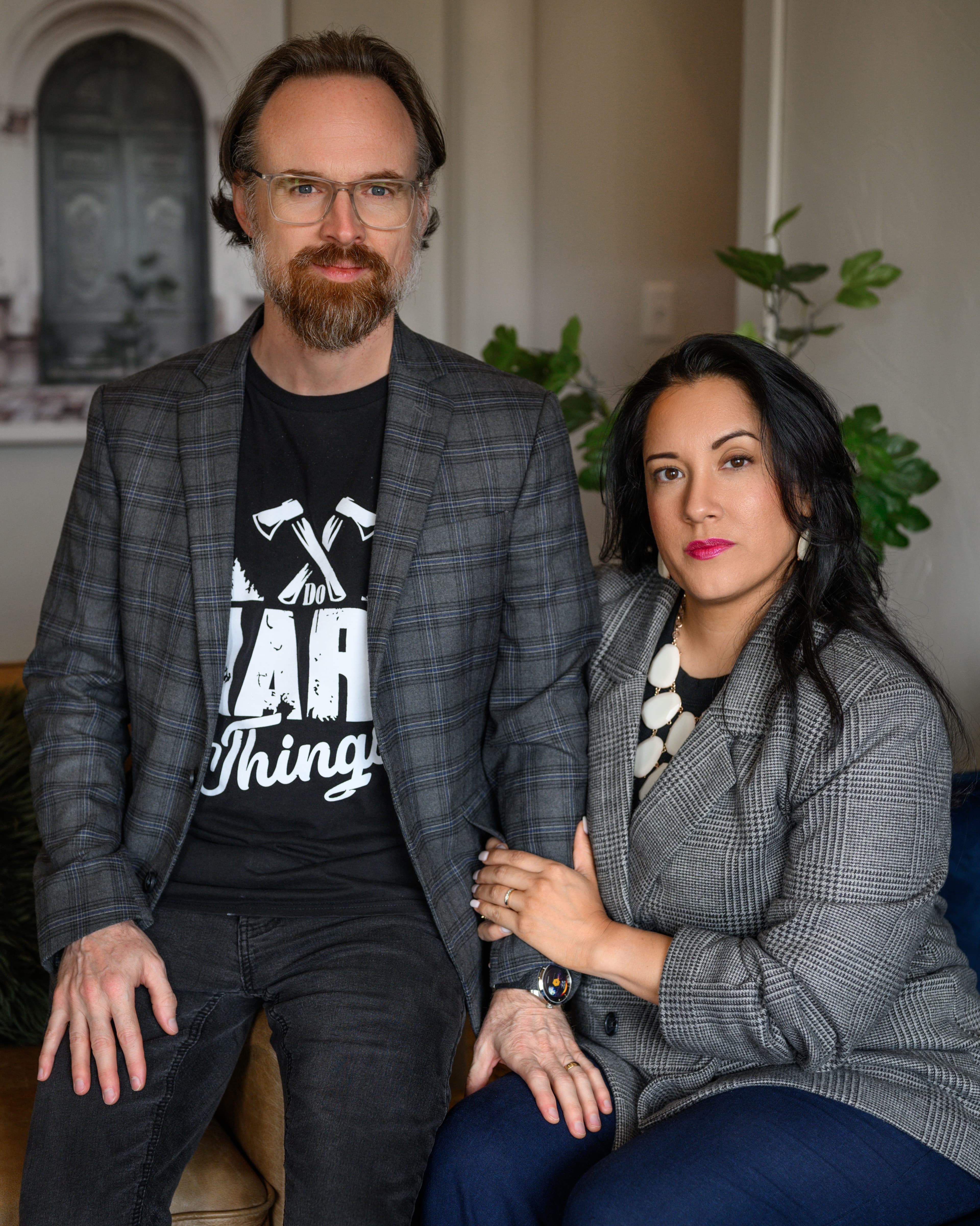 David and his wife